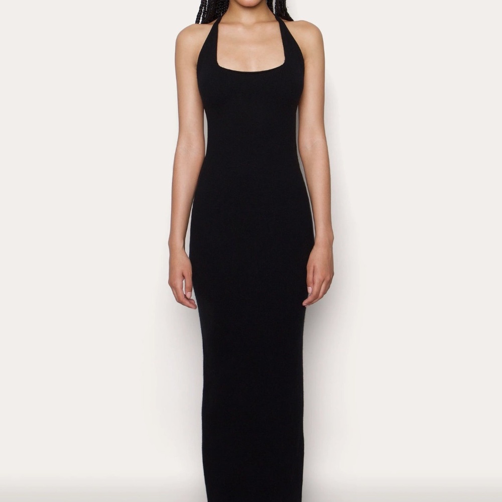 Guizio Halter Backless dress
